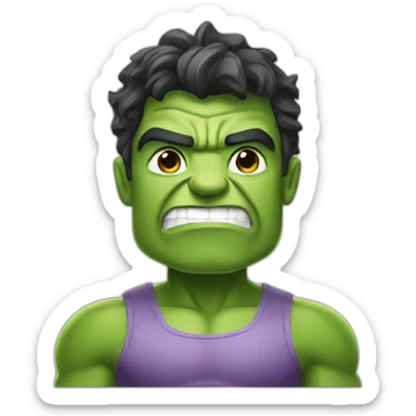 hulk genius sticker