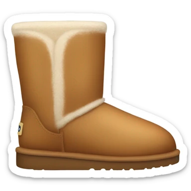 tanned ugg boots sticker