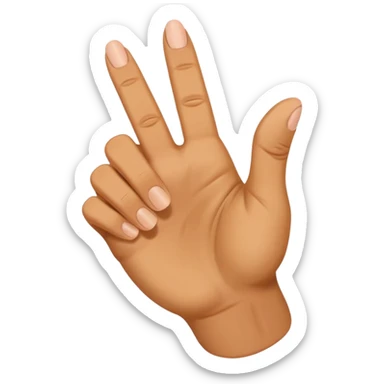 Toes flipping a middle finger sticker