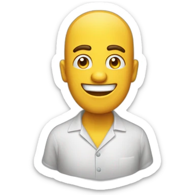 Émoticône de rire sticker