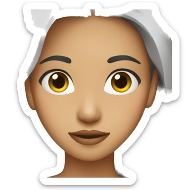 Beautiful filipino woman sticker