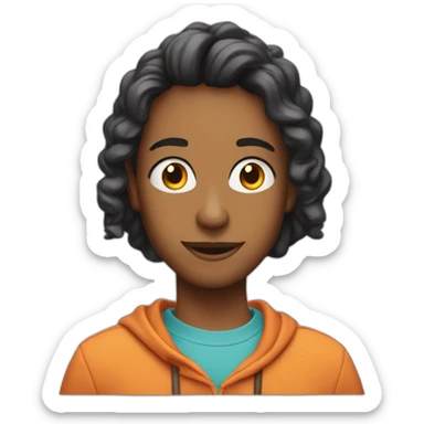 Cj con cara de sorpresa sticker