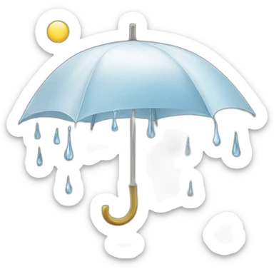 Pluie sol sticker