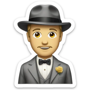 The gréât gatsby sticker