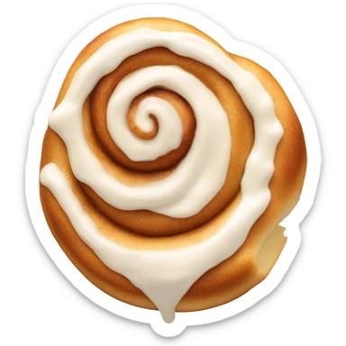Cinnamon roll sticker