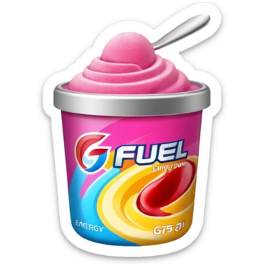 G fuel energy powder sticker