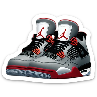Jordan 4s sticker