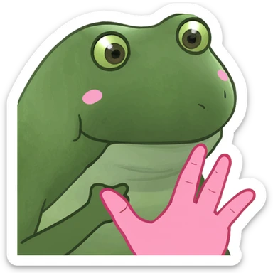 Pinky promise sticker