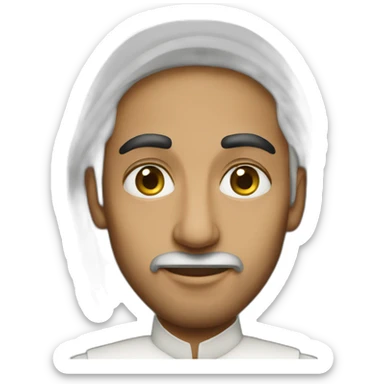 Saudi Arabia man sticker