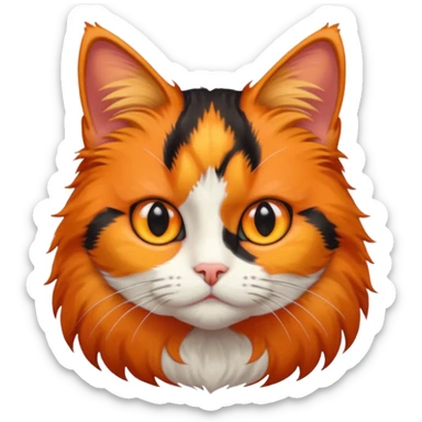 кошка калокрадка sticker