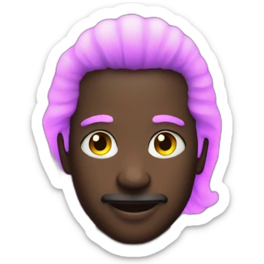 48 with neon lights sticker