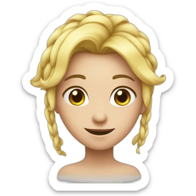 coeur avec un l dedans sticker