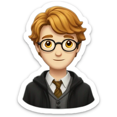 Remus Lupin harry potter sticker