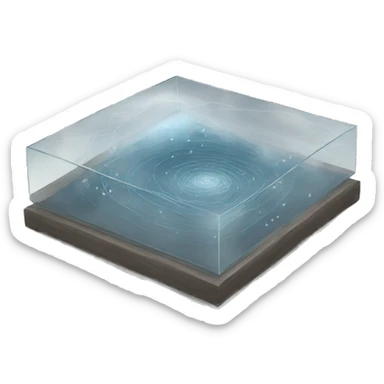 cloud chamber sticker