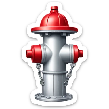 clean fire hydrant sticker
