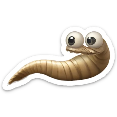 Sand worm dune sticker