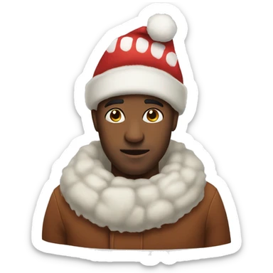 Cozy Christmas sticker