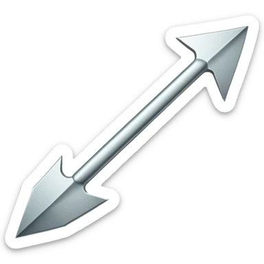 Arrow pointing to right with word "Now" below it sticker