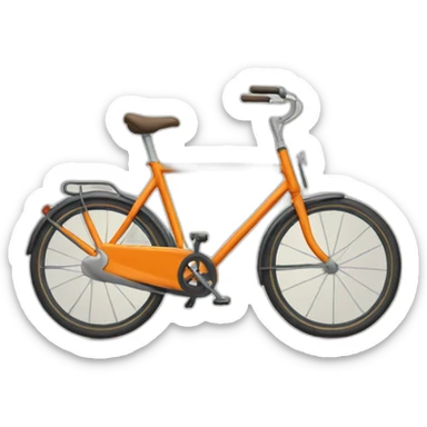 Netherlands bike sticker
