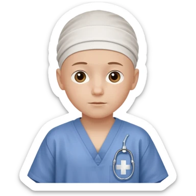 prayer kid named peter and has cancer boy younnge sticker