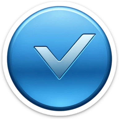 Instagram blue tick emoji  sticker
