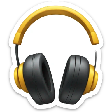 Headphones  sticker