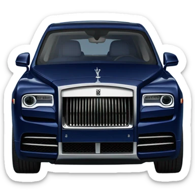 Dark blue rolls Royce cullinan  sticker