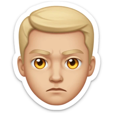 Mean side eye  sticker