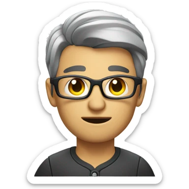 a social media manager in burnout sticker