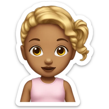 Dollar Baby Girl sticker