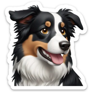 Border collie sticker