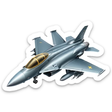 Fighter jet sticker