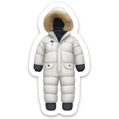 Winter Kids overall sticker