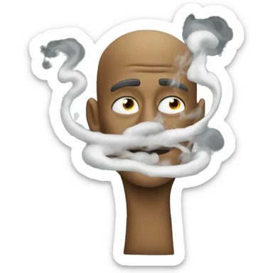 Smoke sticker