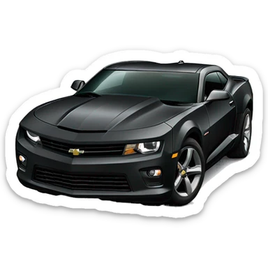 black chevrolet camaro 2019 sticker