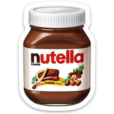 Nutella sticker