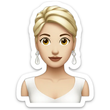 Paloma blanca sticker