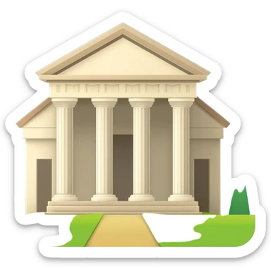 Temple of Holy spirit sticker