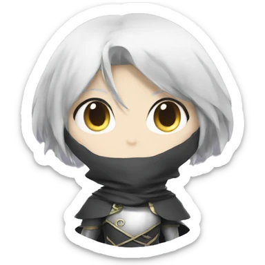 2B anime sticker
