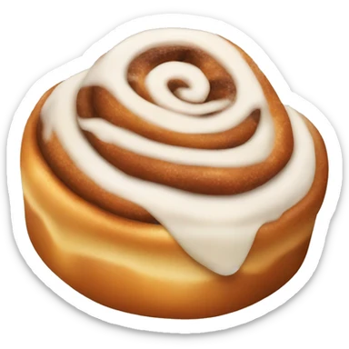 cinnamon roll sticker