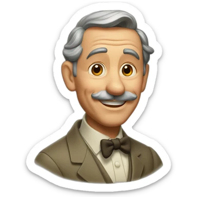 Walter Elias Disney sticker