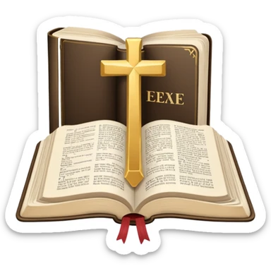 bible showing equality for all races and genders sticker