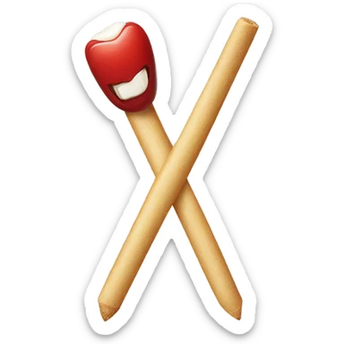 Skinny Toothpick sticker