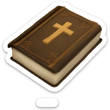 Bible book sticker