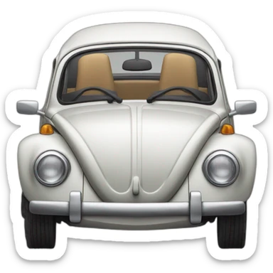 Volkswagen beetle sticker