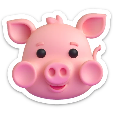 John Pork sticker