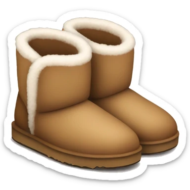 UGG slippers  sticker