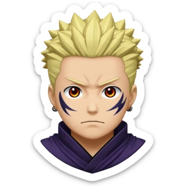 mahoraga from "jujutsu kaisen" sticker