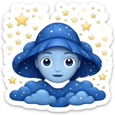 Scrivi POLVERE DI STELLE sticker