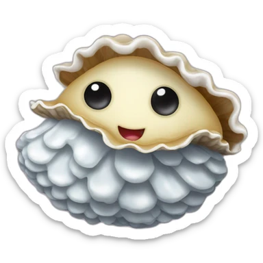Oyster-baby-in-Alice’s wonderland sticker